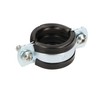 KOTARBAU® Set of 10 Pipe Clamps 3/4 Inch with Rubber