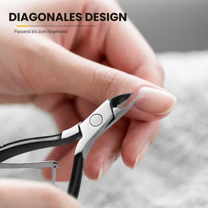 BEZOX Hand Forged Cuticle Nippers Exclusive for Nail Salons Stainless