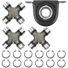 Rear Driveshaft Carrier Bearing and U Joint Kit Super Duty for Ford for F250 SuperDuty 1999-2010 for F350 SuperDuty 1999-2010Model Number: A86384-RDCBAUJKFFSDFF