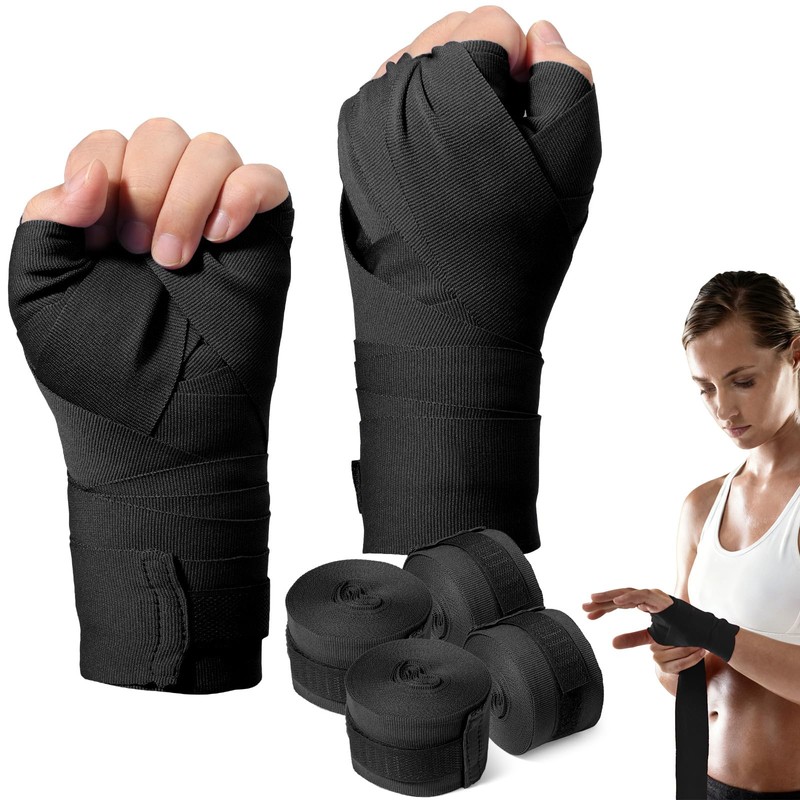 Vendas de Boxeo, 4 Piezas de 5 Metros de Largo