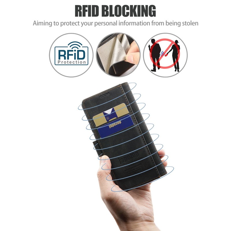 Moto G Power 2022 Wallet Case with [RFID Blocking] Card