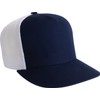 Flexfit Adjustable Snapback Classic Trucker Hat 6006 (Navy/White)