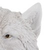 3D Simulation Animal Head Statues Wall Decor Resin Unique Exquisite