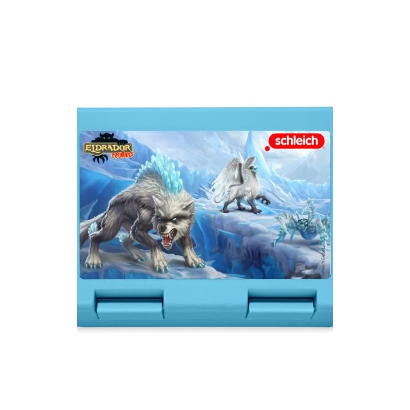Spreadshirt Schleich Eldrador Ice World Fighters Lunchbox, One Size, Sapphire