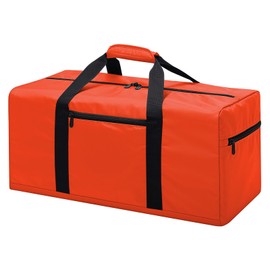 IFARADAY Foldable Duffel Bag 35L Small Luggage Bag Lightweight for Travel Gym Sport-Orange