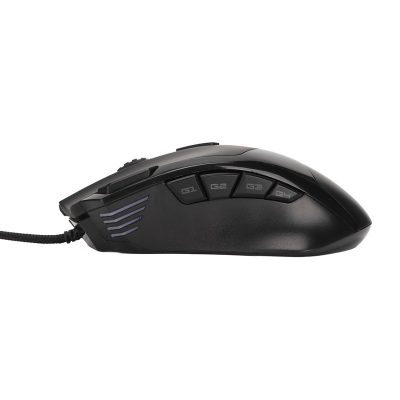 Gaming Wired Mouse RGB 6 DPI Levels High Accuracy Black