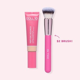 Peptide Bounce Flexible Foundation with Brush:_Fair/Light
