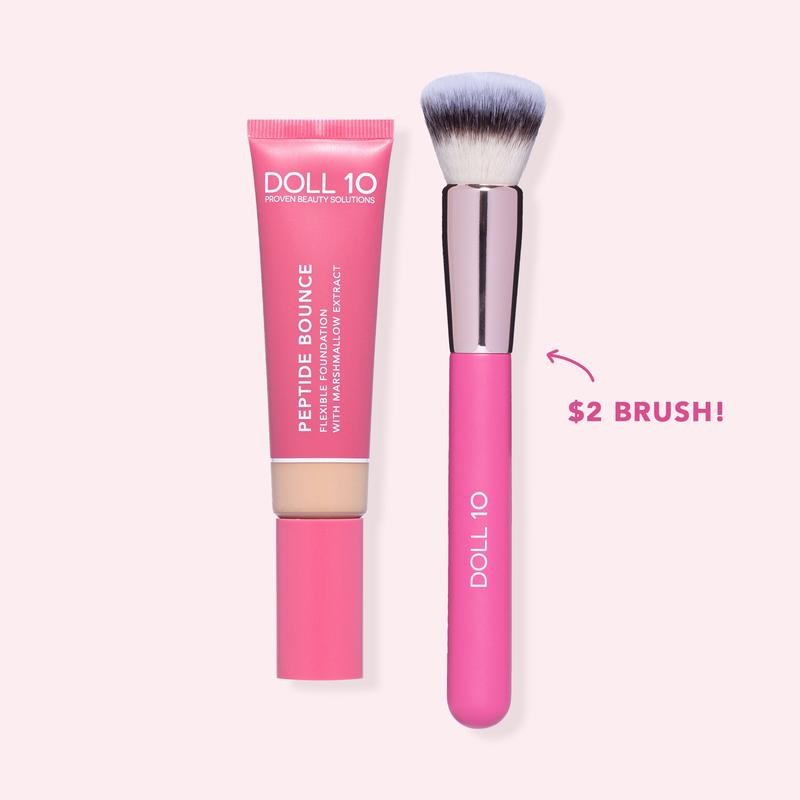 Peptide Bounce Flexible Foundation with Brush:_Fair/Light