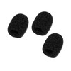 Set of 3 deetech WS-15b Headset Windscreen for Headset Microphones