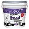 Custom Gallon, Bright White, PMG3811 1 Simple Premium Grout, 128