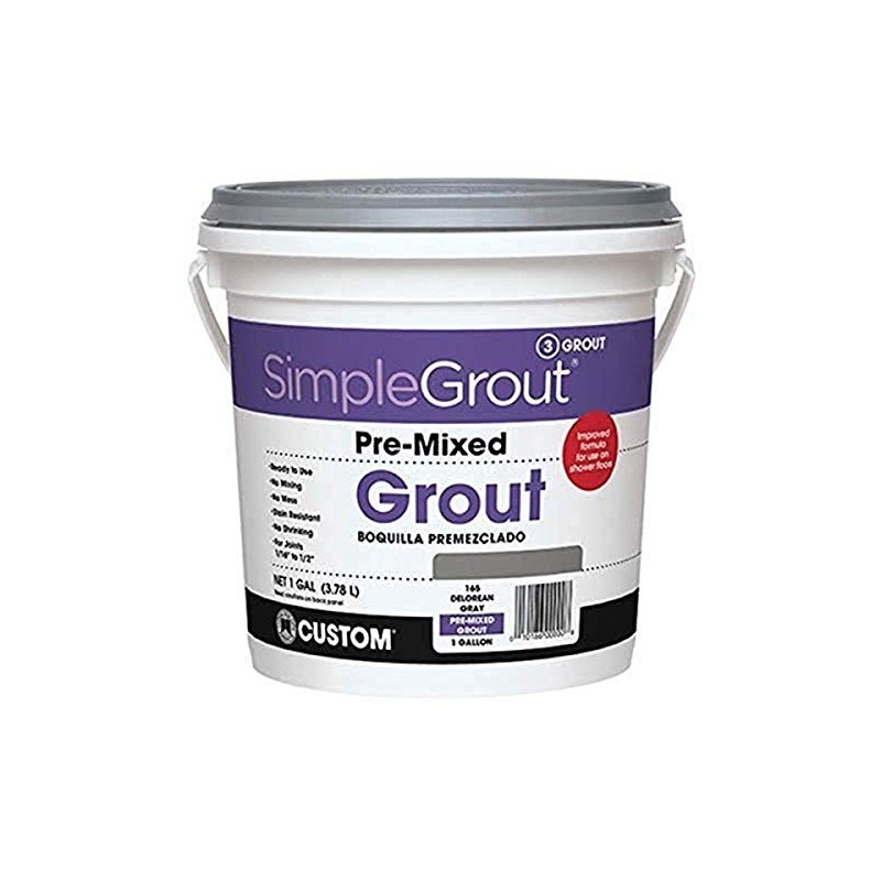 Custom Gallon, Bright White, PMG3811 1 Simple Premium Grout, 128