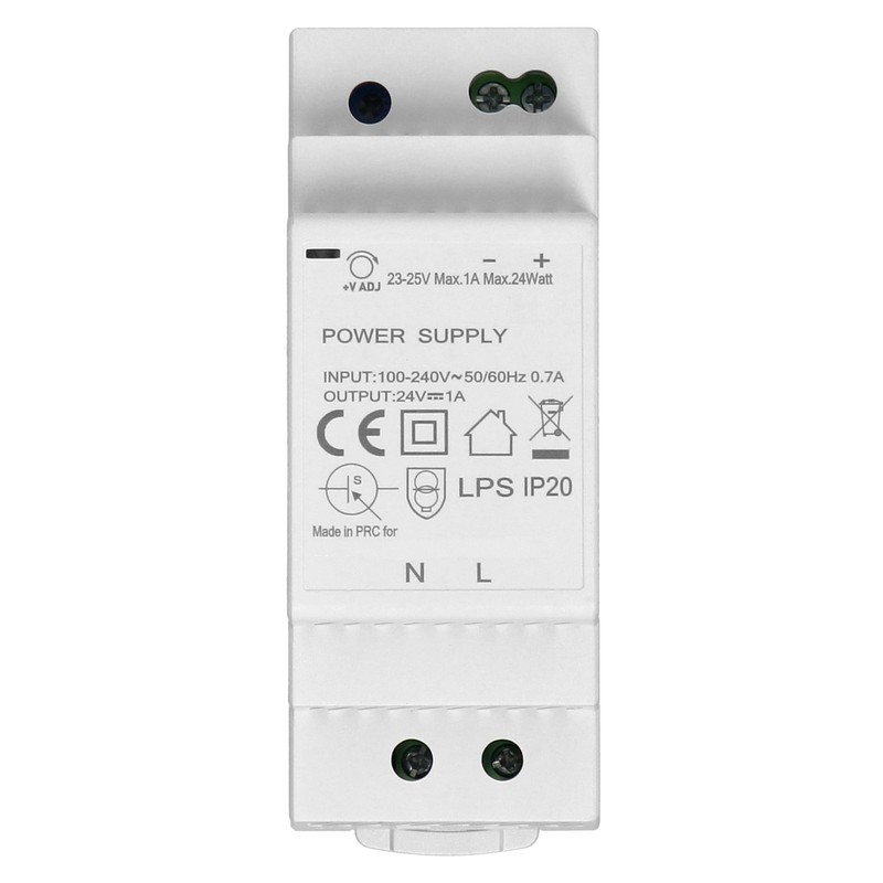 Miratic Power Supply for DIN Rail 1 A 24 W