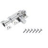 SISI UK® 38mm Door Bolt, Polished Chrome Barrel Door Bolt