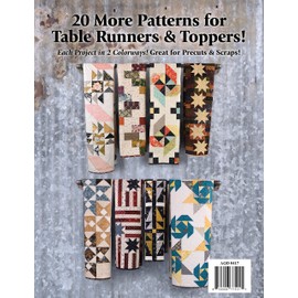 Tabletastic! 3 20 More Table Topper Patterns by Doug Leko Antler Quilt Design