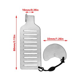 Portable Door Lock, 2pcs Security Travel Door Lock Stainless Steel Heavy Duty Lock Punch Free - for Travel Hotel Apartment All Door Bolt Sizes