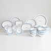 Genuine Syracuse Maple 6-Person Dinnerware Set 22P, Syracuse Maple 6-Person