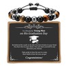 Sereney Graduation Gifts for Him, 2025 Graduation Bracelet for High