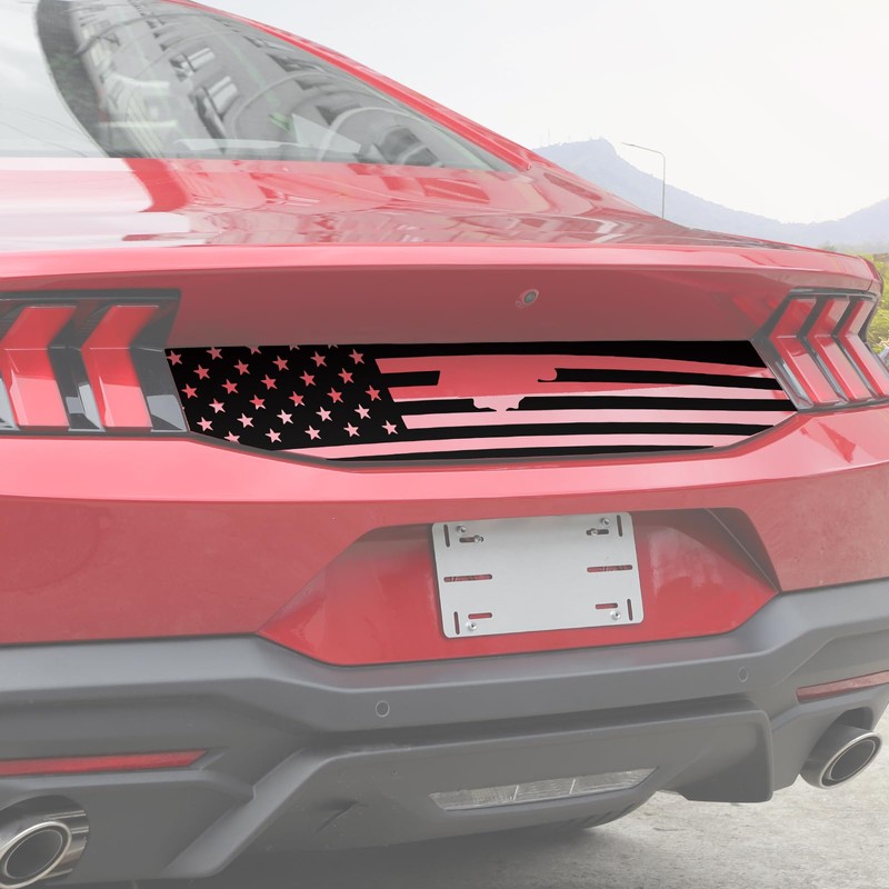 Hoolcar Rear Car Emblem Sticker Tailgate Emblem Decorative Decal Compatible