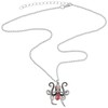 DUOWEI Enamel Tentacle Octopus Necklace Ocean Animals Pendant for Women