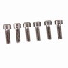 6pcs set M5*16mm Titanium Alloy Bike Fixed Stem Bolts For