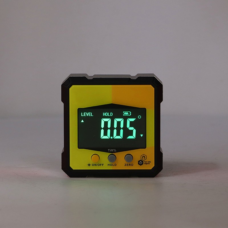 Digital Inclinometer Angle Finder Gauge Magnetic with Laser Cube Protractor