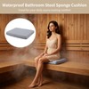 Joyibay Shower Seat Cushion 16x12x2, 45d Mesh Pad, Non-Slip Waterproof