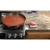 Granite Utensil Rest with Wooden Spoon Included. Holds Most Kitchen