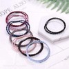 Pastel Wavy Double-Strand Hair Tie (Sold by the 1P Unit) / 파스텔 물결 두줄 헤어 머리 끈 (1P 단위 판매)