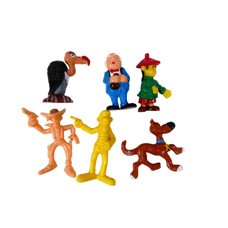 OPO 10 - 18 collectible figurines in PVC 8cms Lucky