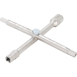 BGS 8448 plumbing cross wrench, 1 piece