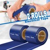 ZARBRE Electrical Tape Blue, 2 in X 33FT, UL Approved