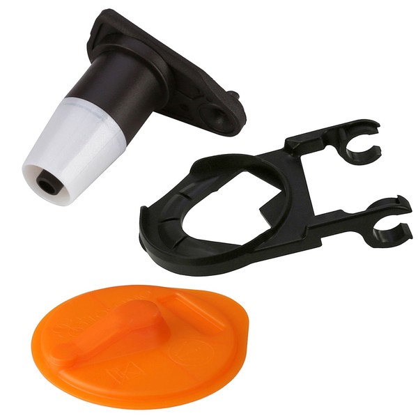 First4Spares Premium Tassimo Nozzle Unit Service Kit for Bosch Tassmio Machines - Pod Holder, Piercing Unit, Jet Nozzle & Cleaning Disc (Orange Disc)