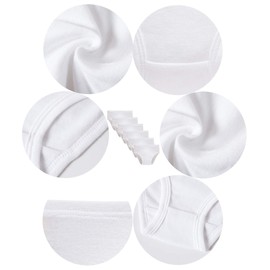 Barara King Toddler Soft Cotton Panties Little Girls Undies White Underwear (Pack of 6) Size 3T