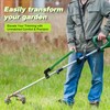 Weed Eater Handle Extension Back Saver, Upgraded Aluminum Grip Trimmer