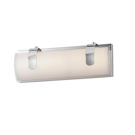 ET2 Clutch - 13 Inch 12W 1 LED Bath Vanity-Polished Chrome Finish