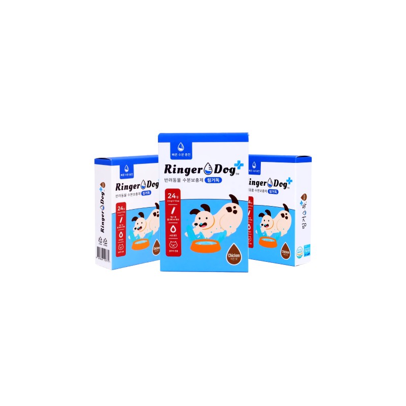 Ringerpet Ringerdog (Chicken Flavor) 10 Pouches / 링거펫 링거독 (치킨