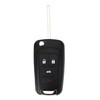 4 Buttons Keyless Remote Flip Car Key Fob Fit for