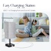 Soilsiu Bedside Table Lamp for Bedroom - Touch Small Lamp