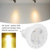 6pcs Brightness Dimming LED Spot Light Bulbs 360LM MR11 LED