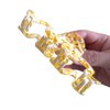 Fantasy Golden Snake Hair Clips,Acetate Hair Clips,Big Claw Clips for