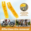 Bike Tyre Levers, 4 Pack Nylon Rim Repair Tools for