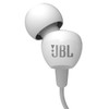 JBL Harman C100SI In-Ear Wired Earphones with Mic (C100SI White)