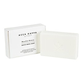 Acca Kappa Soap, White Moss Boxed Soaps, 3.5 Oz - Set of 4