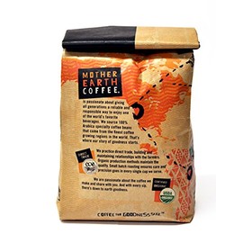 Mother Earth Coffee Organic Medium Roast Blend Whole Bean 32 oz.