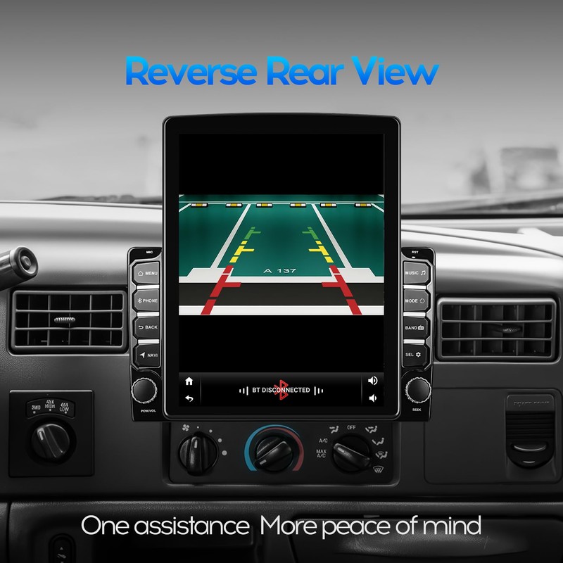 WENMENGDE 9.7inch 2+32GB IPS Vertical Screen Android Car Radio Audio