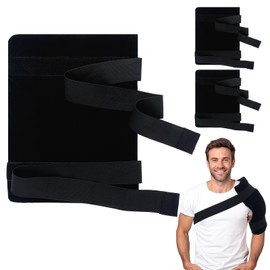 TrelaCo 3 Pcs Ice Pack Wrap Holder with Adjustable Straps for Hot & Cold Therapy Reusable Cold Bag Wrap Holder for Men Women (Ice Pack Not Included)