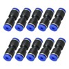 PATIKIL 1/8 Inches Push to Connect Fittings, 5Pcs Plastic Air