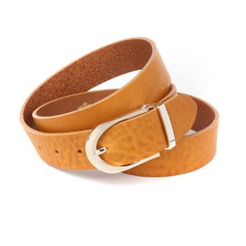 Anthoni Crown Women's leather belt, petrol, 100