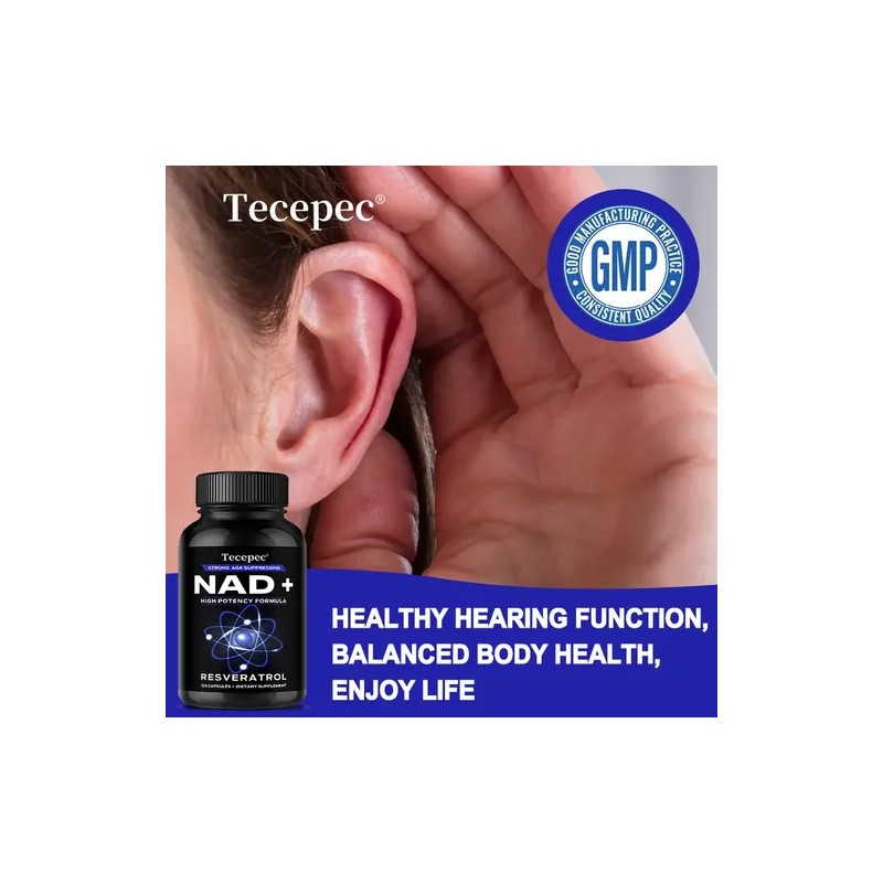 Suplemento Nad, Niacinamida, Resveratrol Y Quercetina
