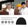 CYNROFVEN 2 Pack Fisherman Beanie Wool Knit Short Beanie for